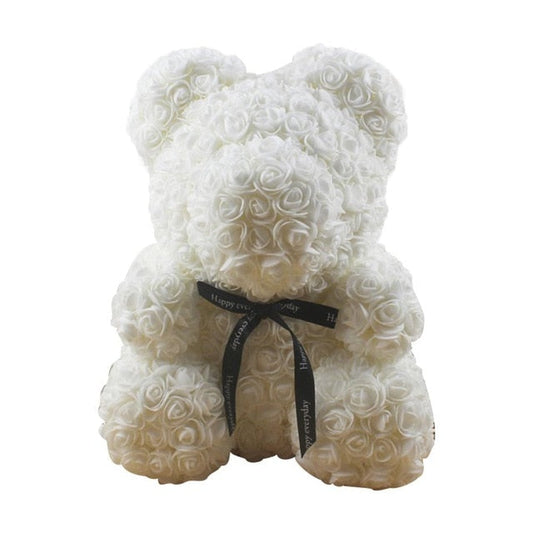 Hot Valentine's Day Artificial Flower Rose Teddy Bear