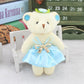 6PCS Kawaii Small Teddy Bears key pendant