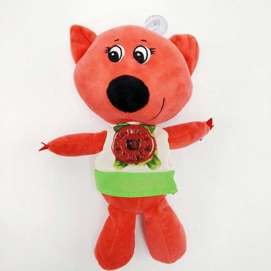 1PC Baby Cute Teddy Bear Plush Toys Keychain