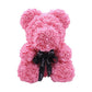 Hot Valentine's Day Artificial Flower Rose Teddy Bear