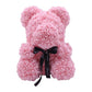 Hot Valentine's Day Artificial Flower Rose Teddy Bear
