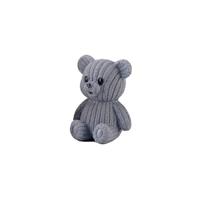 Plastic Teddy Bear Miniature Fairy Easter Animal