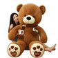 Huggable High Quality 4 Colors Teddy Bear With Scarf