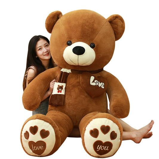 Huggable High Quality 4 Colors Teddy Bear With Scarf