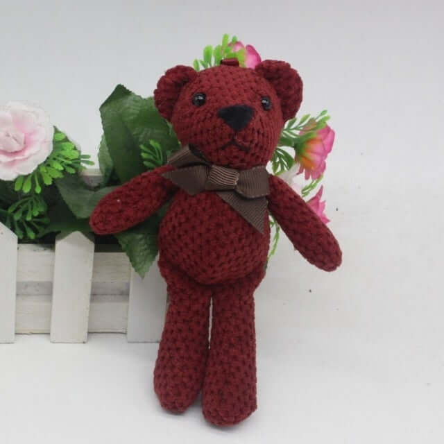16cm Funny Mr Bean Stuffed & Plush Teddy Bear Keychain