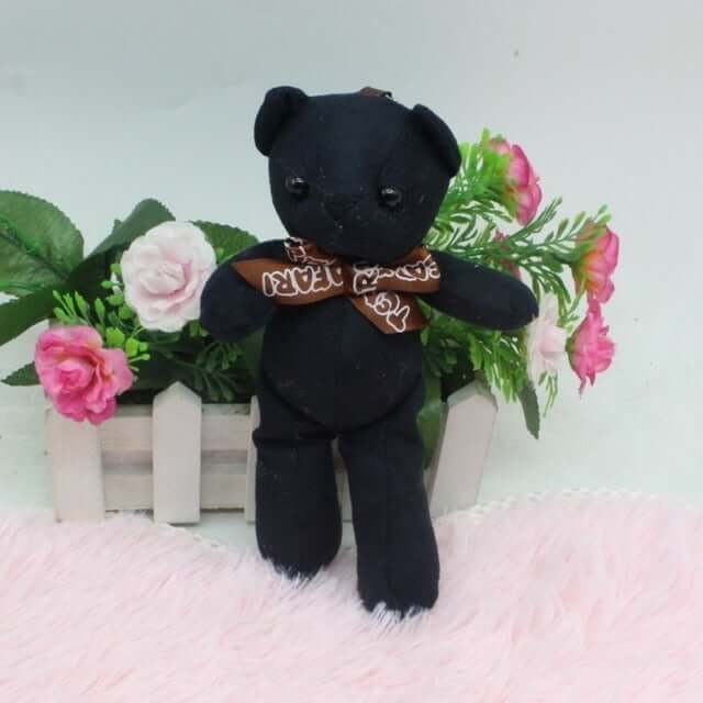 16cm Funny Mr Bean Stuffed & Plush Teddy Bear Keychain