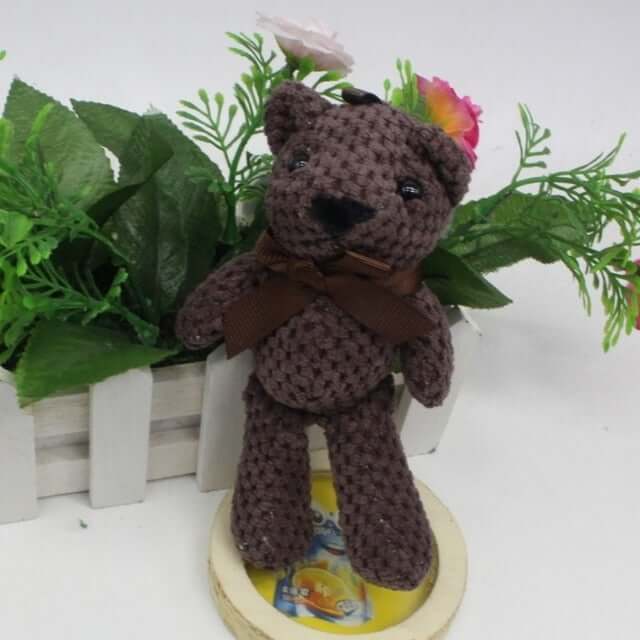 16cm Funny Mr Bean Stuffed & Plush Teddy Bear Keychain