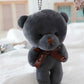 10PCS tie plush toy teddy bear doll pendant keychain