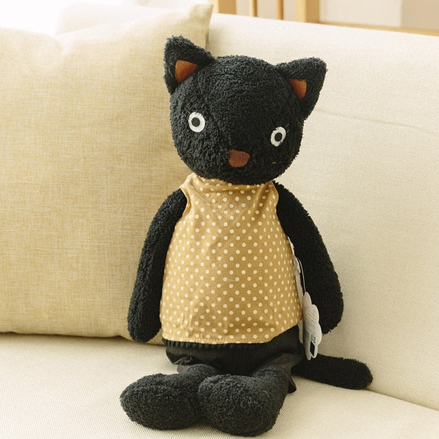 Cute Dressing Cats Bears Pigs Plush Dolls