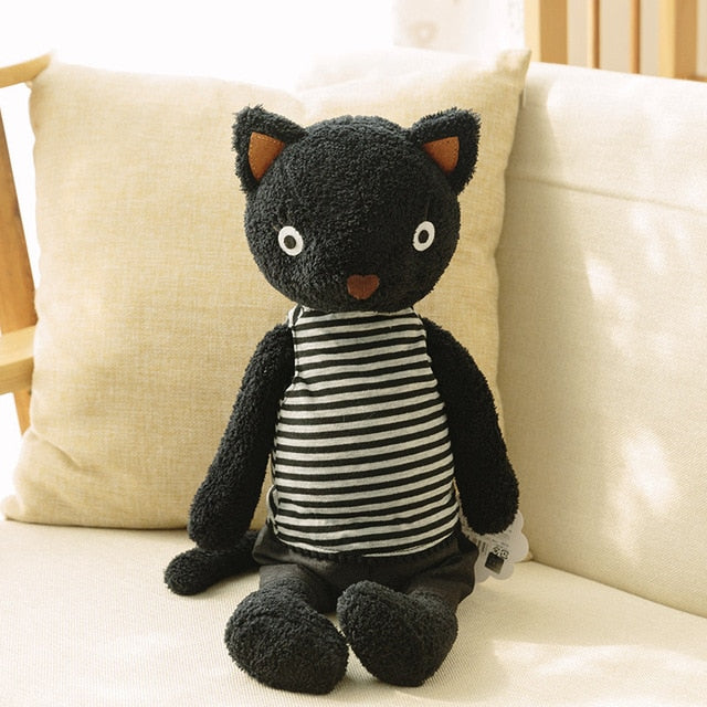 Cute Dressing Cats Bears Pigs Plush Dolls
