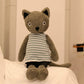 Cute Dressing Cats Bears Pigs Plush Dolls