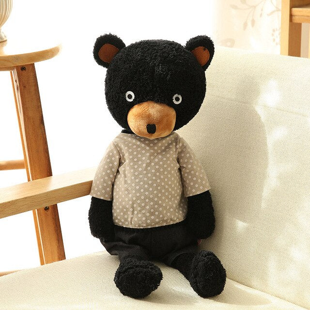 Cute Dressing Cats Bears Pigs Plush Dolls