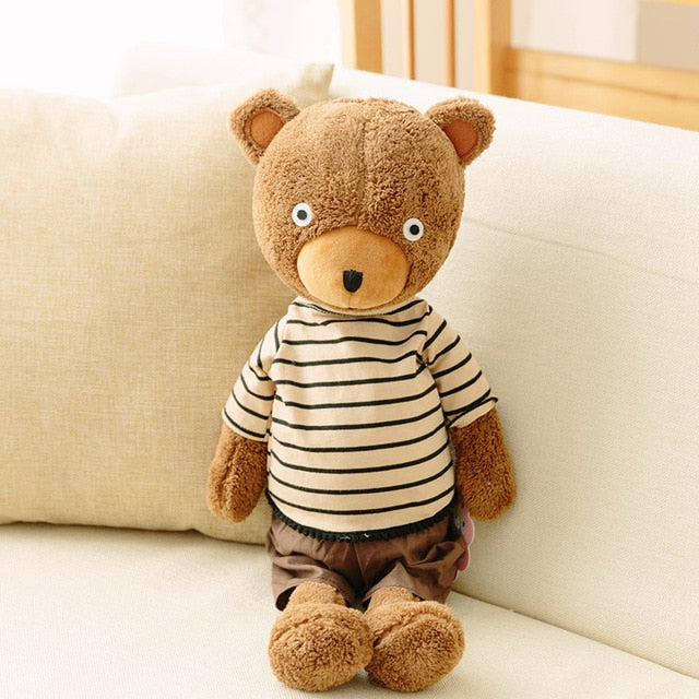 Cute Dressing Cats Bears Pigs Plush Dolls