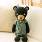Cute Dressing Cats Bears Pigs Plush Dolls