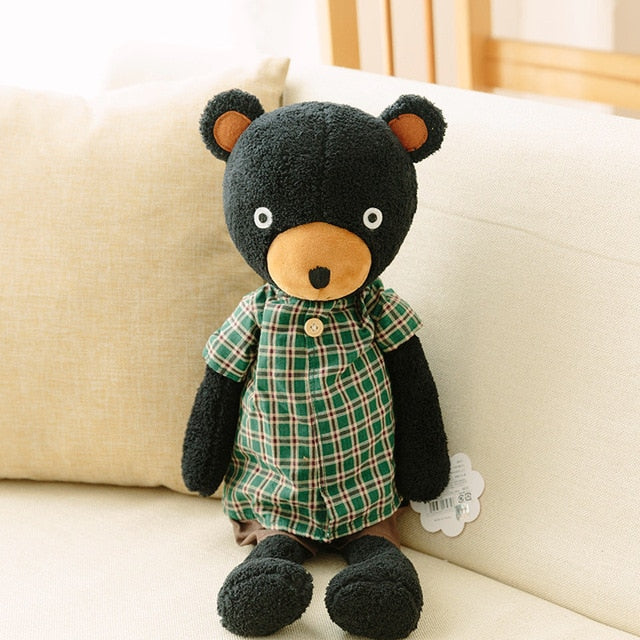 Cute Dressing Cats Bears Pigs Plush Dolls