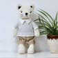 Cute Dressing Cats Bears Pigs Plush Dolls