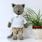 Cute Dressing Cats Bears Pigs Plush Dolls