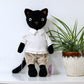 Cute Dressing Cats Bears Pigs Plush Dolls