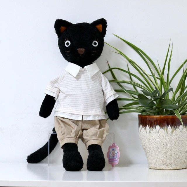 Cute Dressing Cats Bears Pigs Plush Dolls