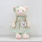 Cute Dressing Cats Bears Pigs Plush Dolls