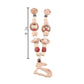 Wooden Personalize Silicone Bead Cloud Baby Toy