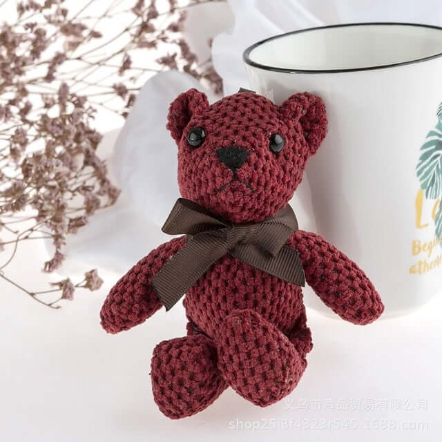 16CM Cute Teddy Bear Stuffed Plush Toys