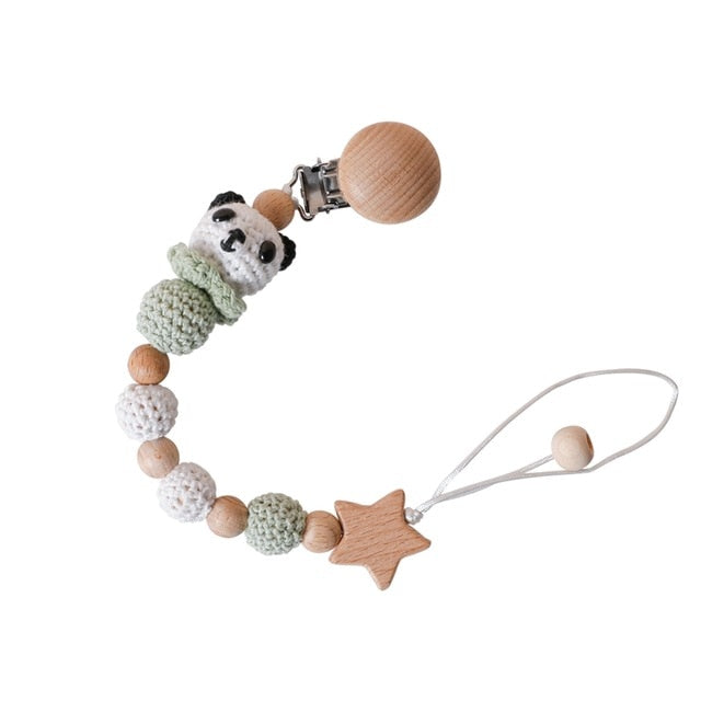 Crochet Elephant Series Bib And Baby Rattle Teethers