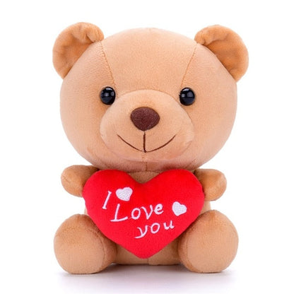Gloveleya Plush Teddy Bear Doll with Heart
