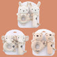 1PC New Born Baby Stroller Plush Rattle Toy