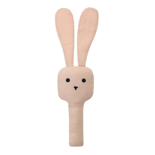 New Baby Hand Bells Rattles Shaking Toy Cute Rabbit