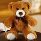 35CM Colorful Bow Tie Bear Doll Plush Toy