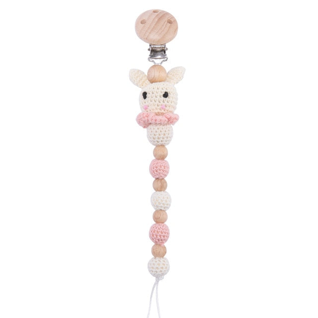 Crochet Elephant Series Bib And Baby Rattle Teethers