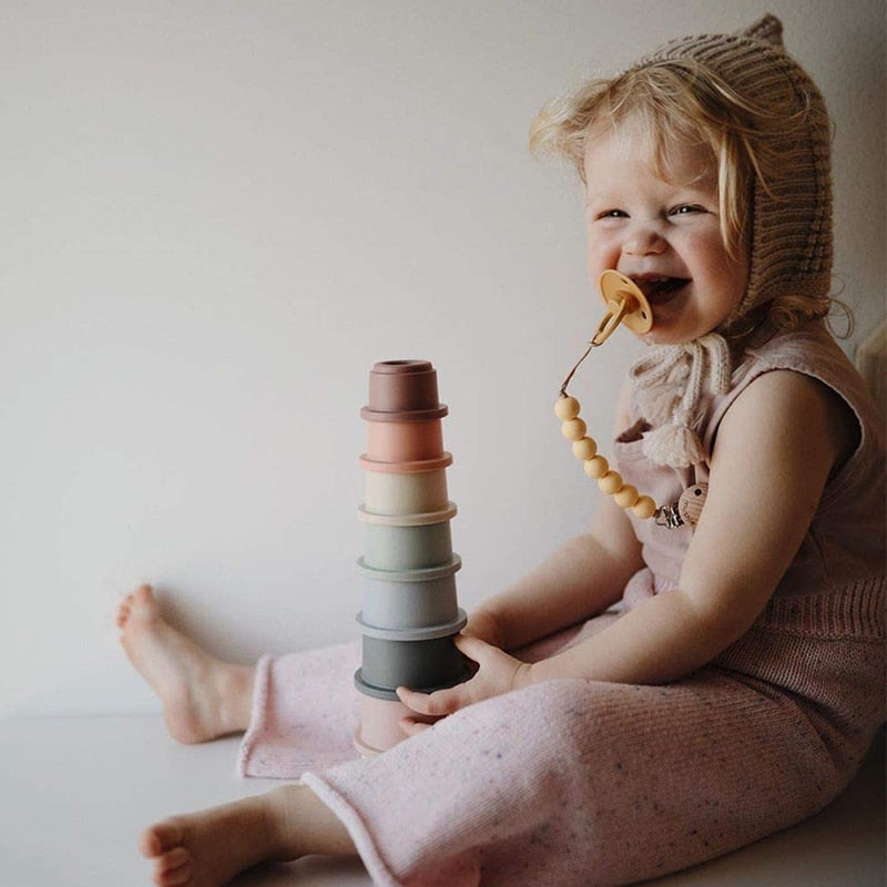 Montessori Stacking Cups Toy