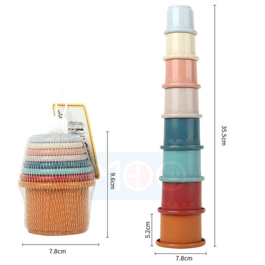 Montessori Stacking Cups Toy
