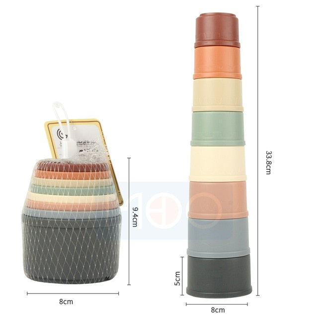 Montessori Stacking Cups Toy