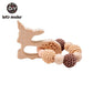 Wooden Crochet Beads Baby Teether
