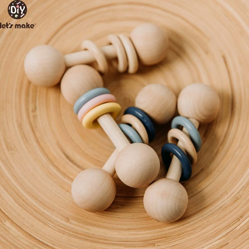 1 PC Hemu Rattle Soother Teether Molar Toy