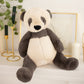 Fluffy Hair Elephants Piggy Brown Teddy Bear