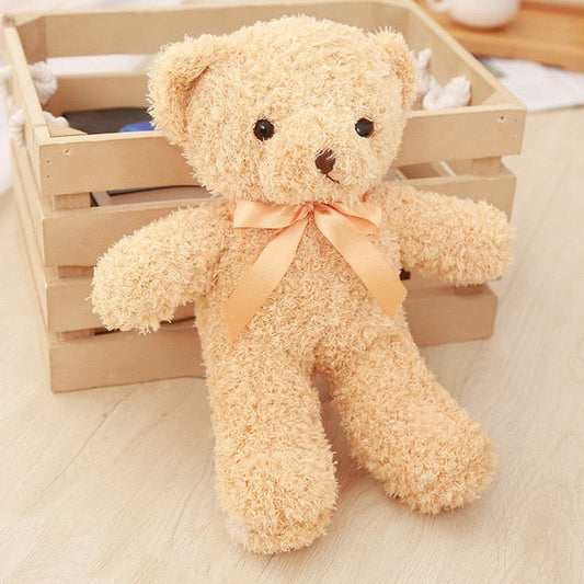 30CM Teddy Bear with Dressing Sweater Ribbon