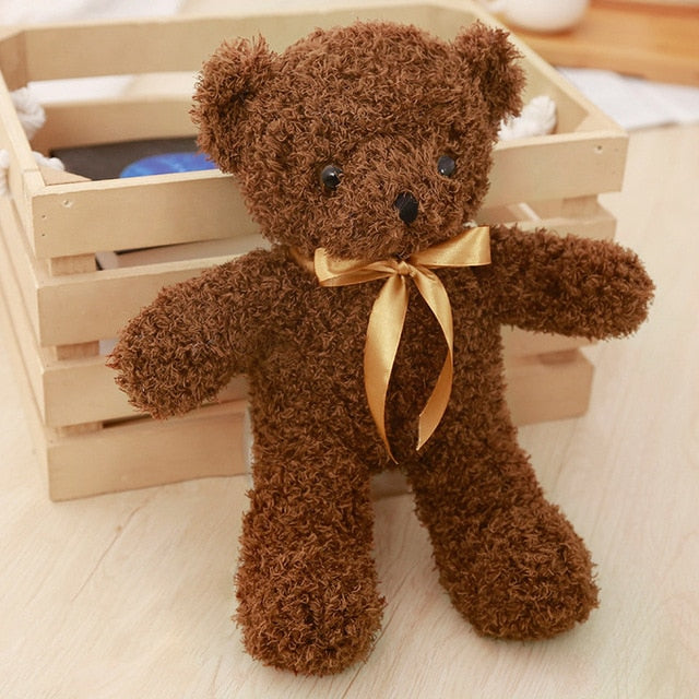 30CM Teddy Bear with Dressing Sweater Ribbon